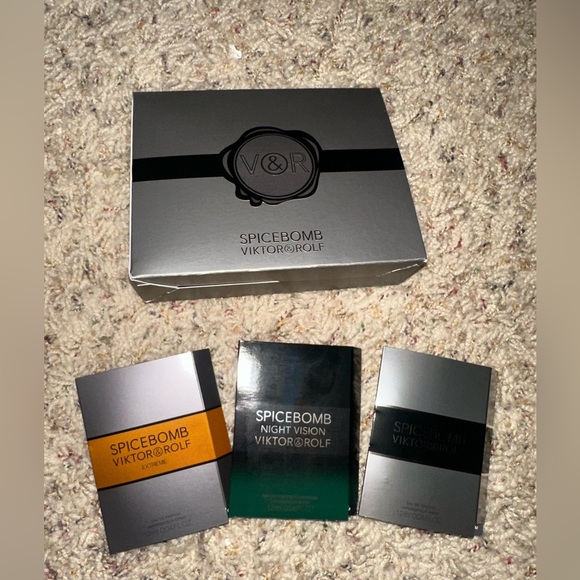3 piece mens viktor and Rolf bundle grooming beauty  samples 💣 - Picture 1 of 2